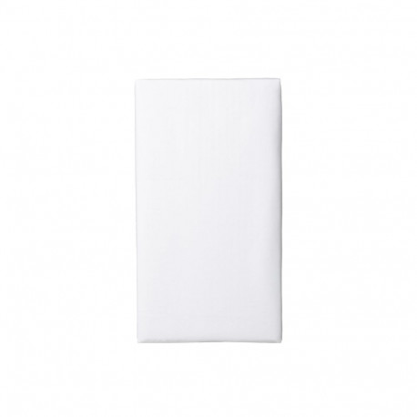 FLAT SHEET COTTON 180X220CM WHITE
