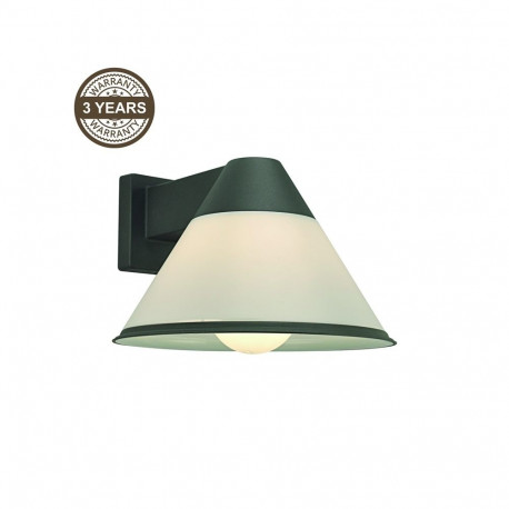 seinavalgusti ROCCO E27 IP44 39113 must