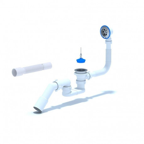 BATH TRAP OUTLET OVERFL 1 1/2 FLEXI E056