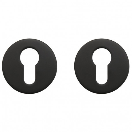 COLLAR FOR DOOR CYLINDER MUZ-30-PZ BLACK