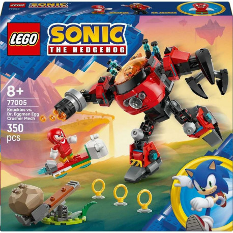 LEGO Sonic Knuckles vs. Dr. Eggmans Egg Crusher Mech 77005 (77005) 5702017815602