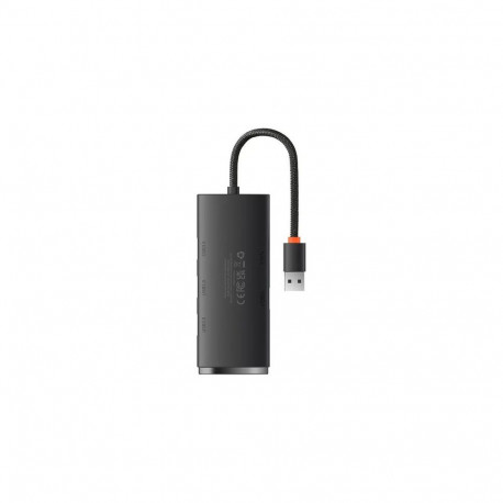 Baseus jaotur Lite Series 4in1 USB to 4x USB 3.0 25cm, must