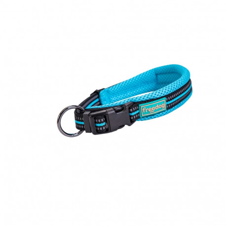 Freedog Soft-Sport türkiissinine nailonist kaelarihm 20mm x 35/60cm