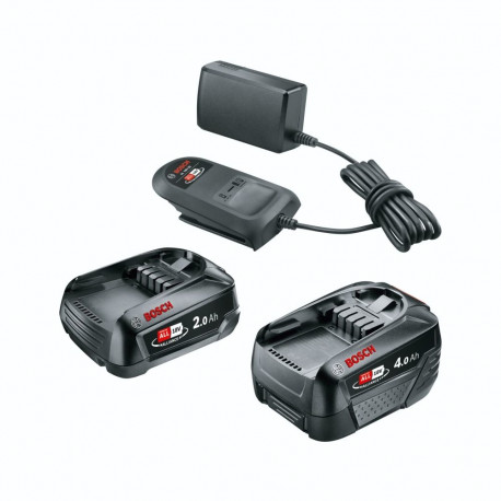 Bosch Starter-Set 18 V 2Ah + 4Ah + AL18V-20 EU