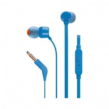 Wired headset JBL T160BL blue