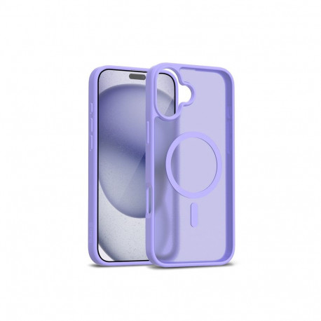 Case MagSafe iPhone 17 Lavender Hybrid Matte M