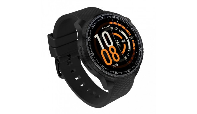 Black Smartwatch with Compass and GPS