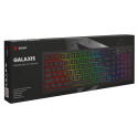 Keyboard GALAXIS RGB membrane SAVIO