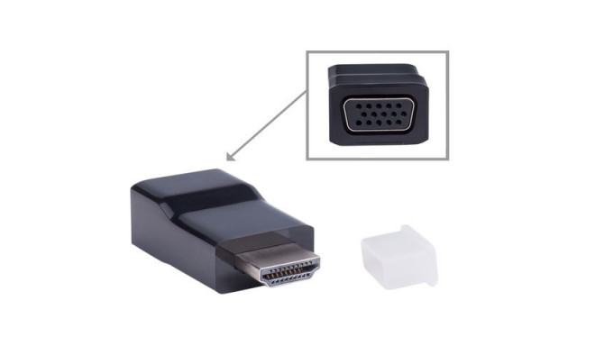 Video Adapter HDMI-A(M) ->VGA(F)