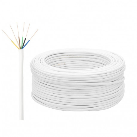 5526# domofoni alarmlaadne kaabel ytdy 6x0,5 (100 tk.)