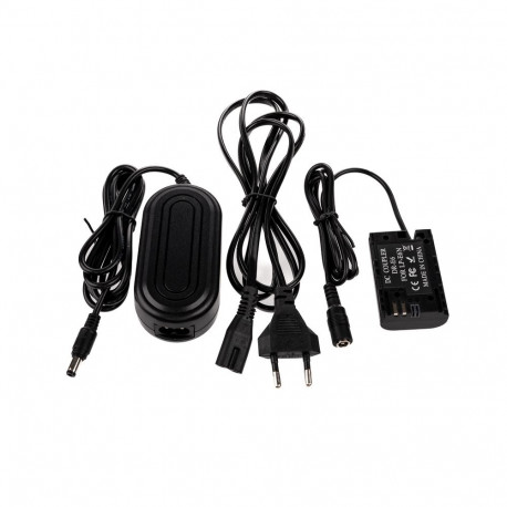 Caruba Sony NP FW50 Full Decoding Dummy Batterij + AC PW20 Voedingsadapter