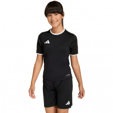 Koszulka dla dzieci adidas Entrada 26 Jersey czarna JZ2524 164cm