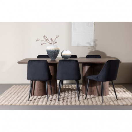 Söögitoa komplekt OLIVIA&NIGHT 6 tooli