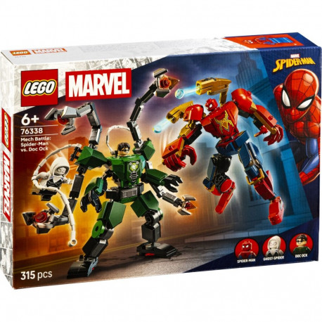 LEGO Marvel Super Heroes 76338 mehhiklahing: Spider-Man vs. Doc