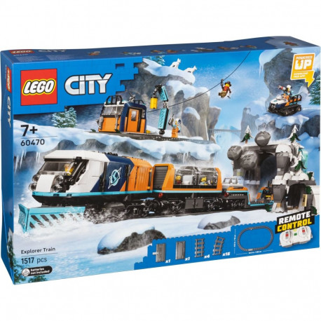 LEGO City 60470 uurijate arktiline polaarekspress rong
