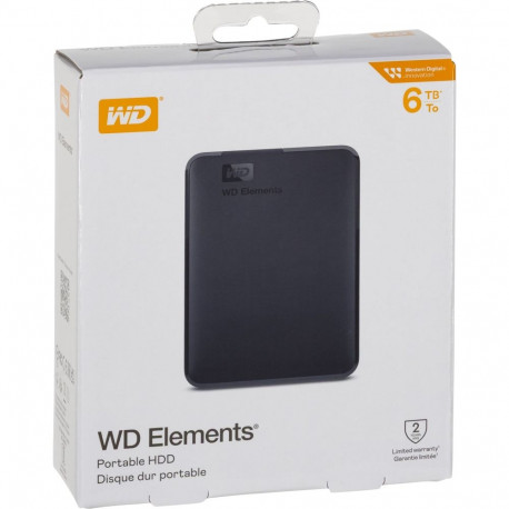 Western Digital WD Elements kaasaskantav USB 3.0 6TB