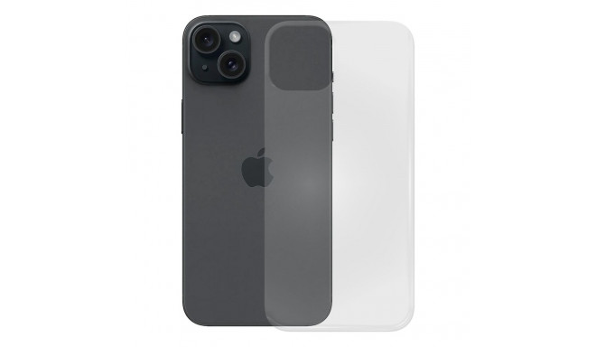 PEDEA pehme TPU ümbris iPhone 15 Plus, läbipaistev