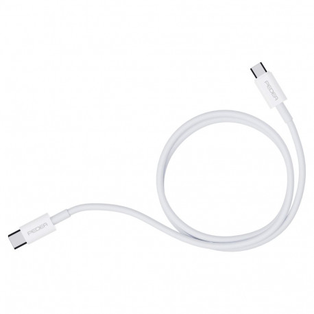 "PEDEA Schnelllade- und Datenkabel USB-C/USB-C, 1m, wei"