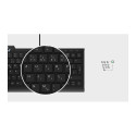 "KeySonic KSK-5010ELC (DE) Mini mit Nummernblock schwarz"