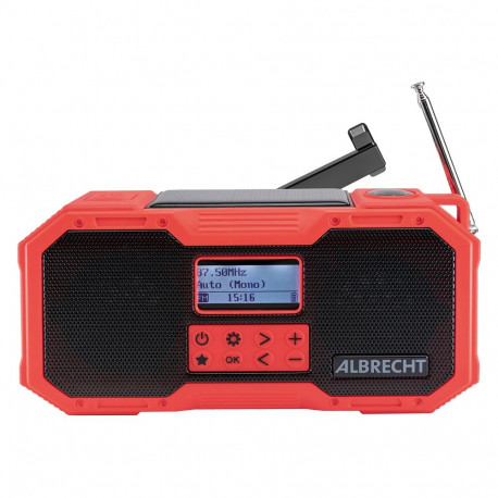 "Albrecht DR 112 Outdoor Kurbelradio DAB+/UKW"