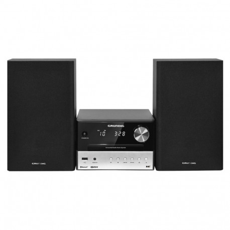 "CMS 3000 BT DAB+, home audio micro system, black, silver, 30 W"