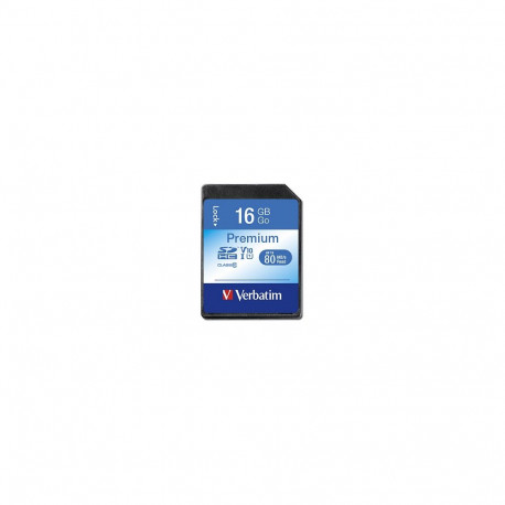 "CARD 16GB Verbatim Premium HC 80MB/s"