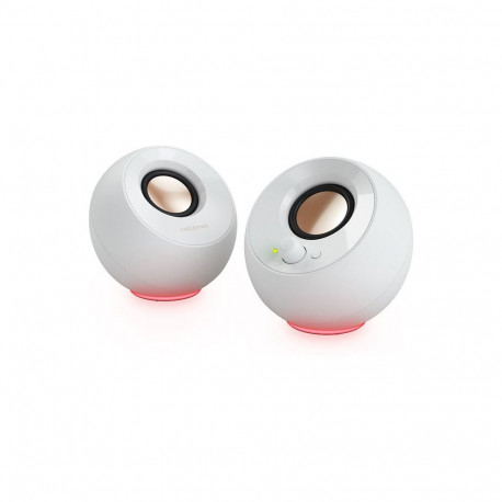 Creative Pebble SE RGB stereo kõlarid, valge