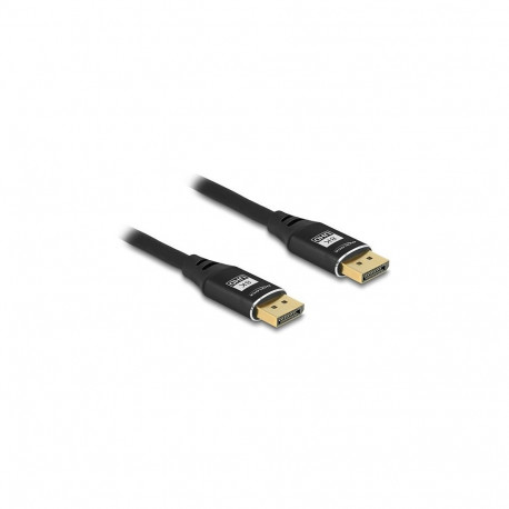 "DELOCK DisplayPort Kabel 8K 60 Hz 3m schwarz Metall"