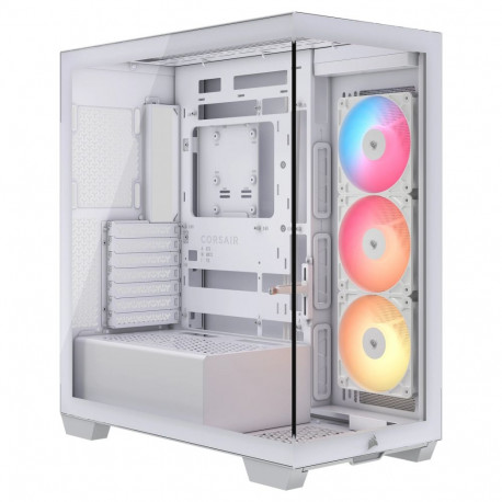 "CORSAIR Midi 3500X RSR ARGB (Tempered Glass) White"