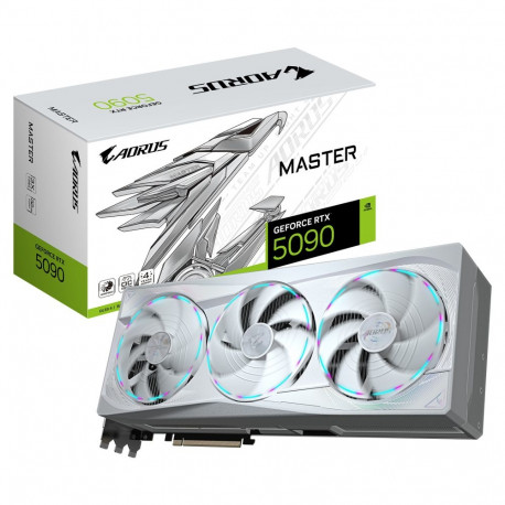 "RTX 5090 32GB Gigabyte Aorus Master Ice GDDR7 3Fan white"