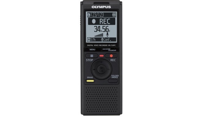 Olympus диктофон VN-733PC, чёрный