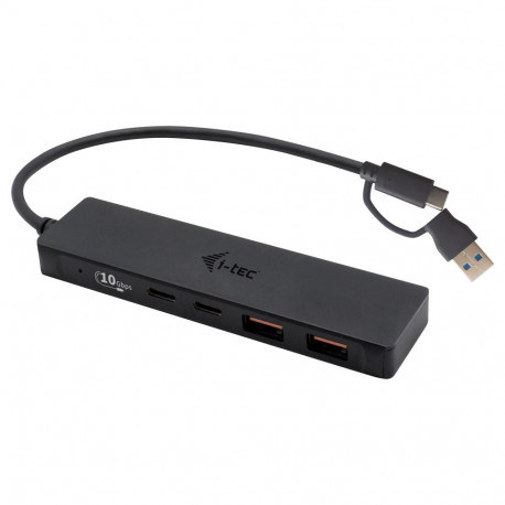 D i-tec USB-C jaotur 2+2X USB-C/A