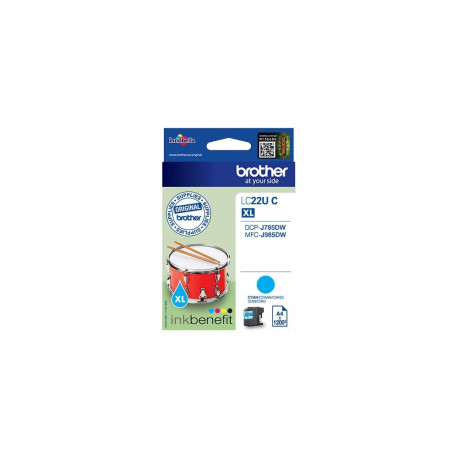 "Brother LC22UC cyan"