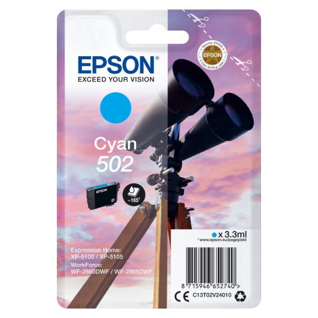 "Epson 502 C13T02V24010 cyan"