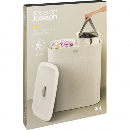 Joseph Joseph Tota 2-sektsiooniline 90 l beež