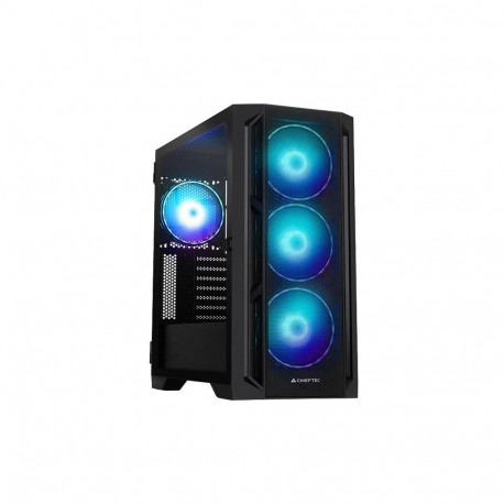 Chieftec Case||APEX LUMO|Tower|ATX|EATX|MicroATX|MiniITX|Colour Black|GA-01B-L-OP