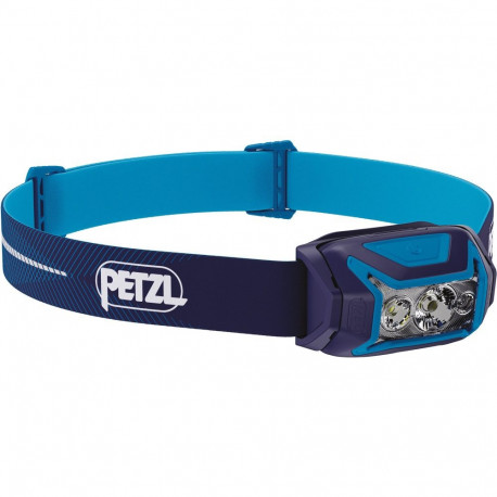 Petzl ACTIK CORE, blue LED light, with CORE battery