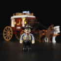Lumibricks Western Stagecoach, construction toy