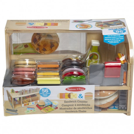 Melissa & Doug mängukomplekt lõika ja kuhja võileivalett