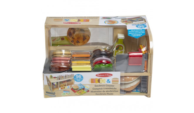 Melissa & Doug mängukomplekt lõika ja kuhja võileivalett