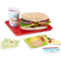 Spin Master Melissa & Doug - Slice & Stack Sandwich Counter, Play Kitchen