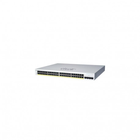 Cisco CBS220-24P-4X Managed L2 Gigabit Ethernet (10/100/1000) Power over Ethernet (PoE) White