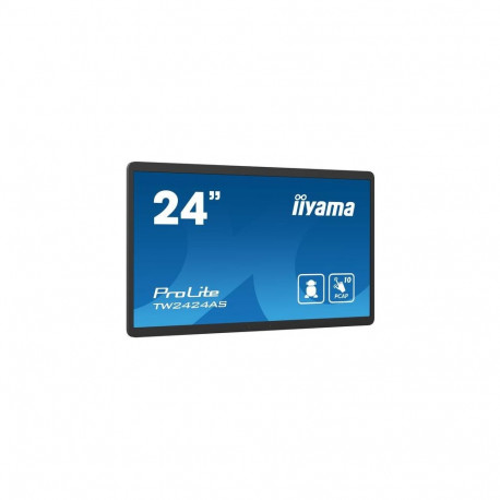 iiyama TW2424AS-B1 Signage Display Digital signage flat panel 60.5 cm (23.8") Wi-Fi 250 cd/m² 4