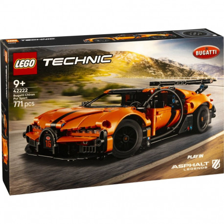 LEGO Bugatti Chiron Pur Sport Hypercar 42222