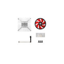 Xilence XC035 computer cooling system Processor Cooler 9.2 cm Black, Red