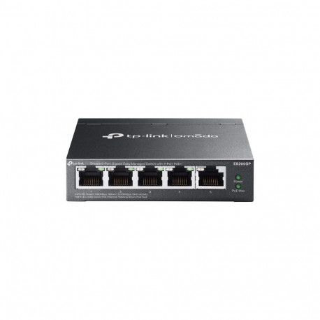 Switch|TP-LINK|Omada 5-Port Gigabit Easy Managed Switch|Switch type Managed|5xRJ-45 ports|RJ-45 Port