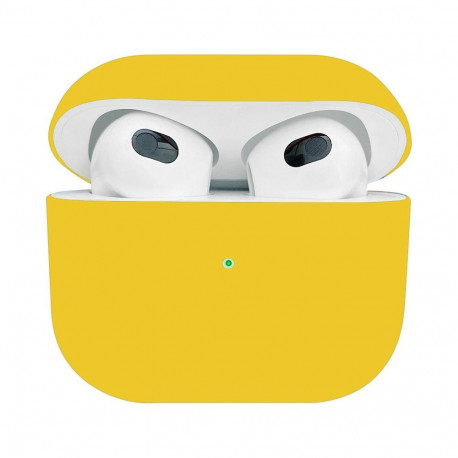 Airpods 3 laadimiskarbiümbris Trendybay CBAP3115, silikoon, kollane