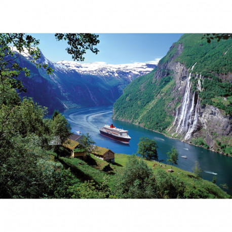 Ravensburger pusle 1000 tk Norra fjordid