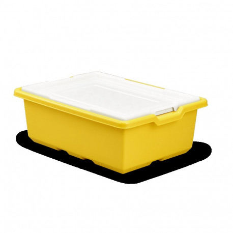 LEGO Education hoiukast - keskmine kollane, 1 tk