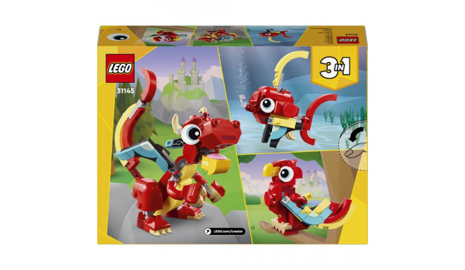 LEGO Creator Punane draakon